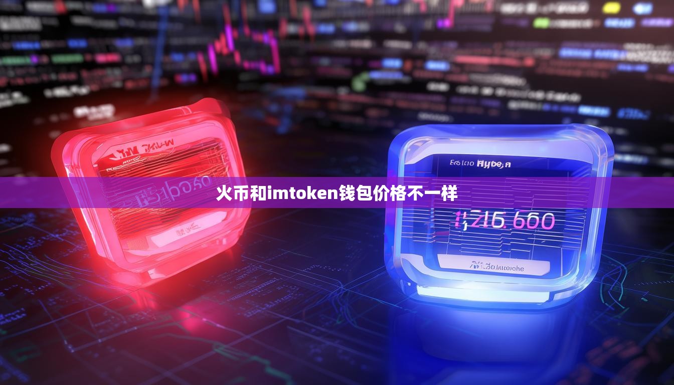 火币和imtoken钱包价格不一样