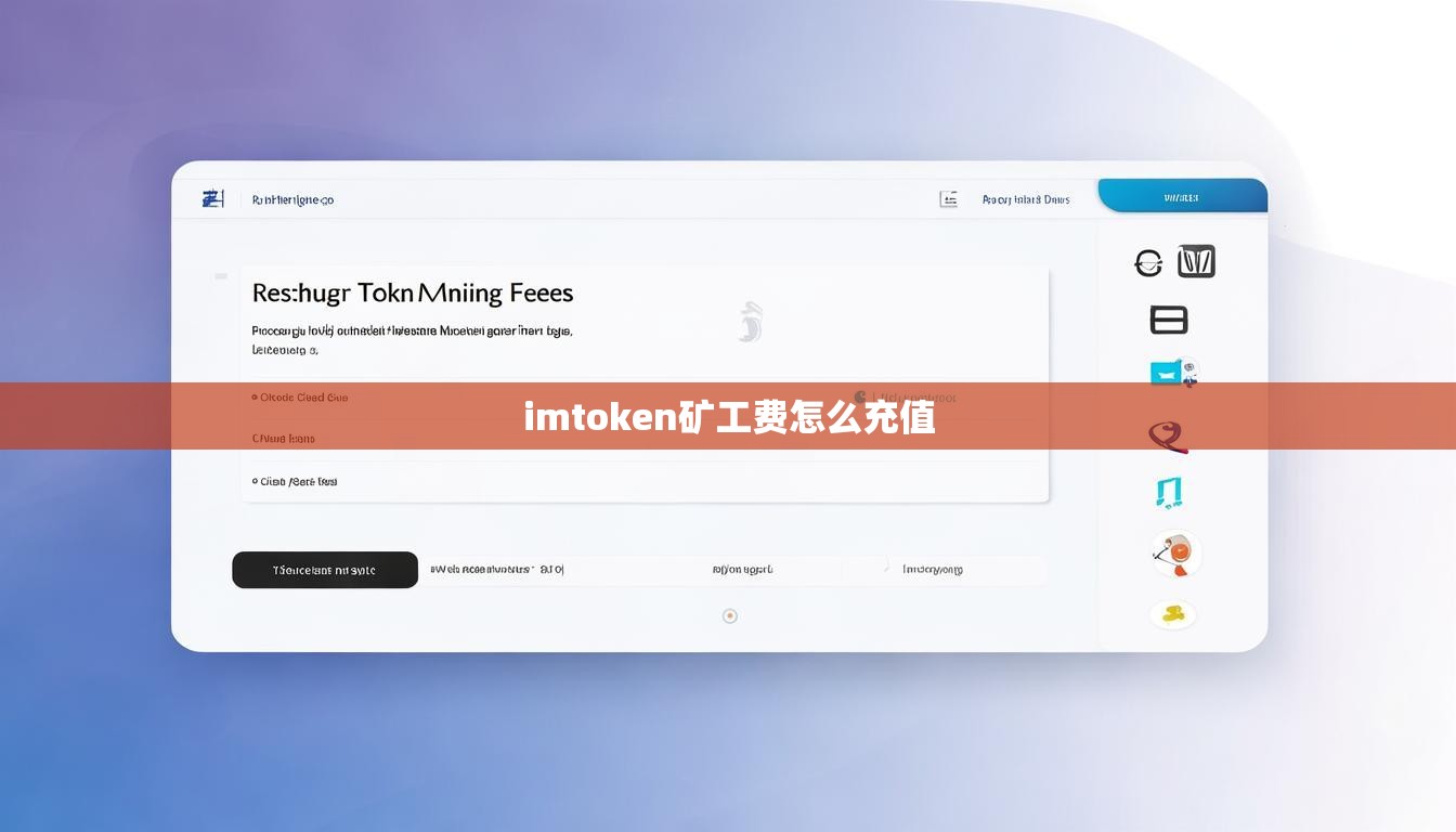 imtoken矿工费怎么充值