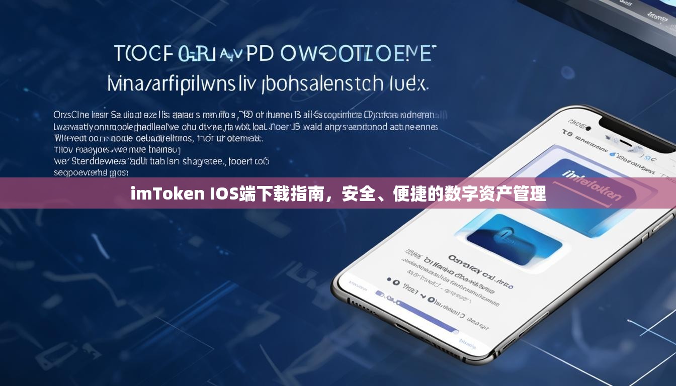 imToken IOS端下载指南,安全、便捷的数字资产管理