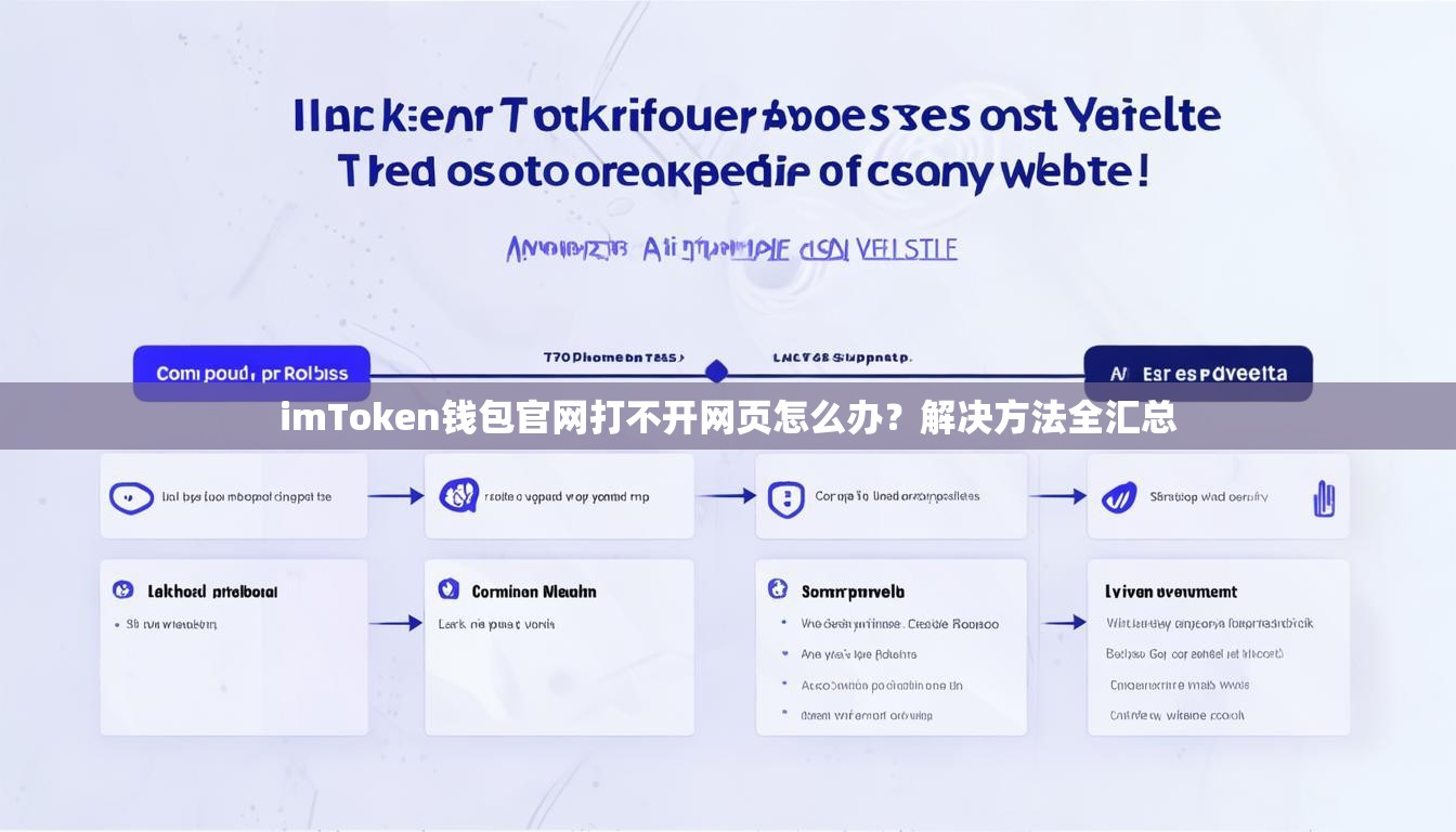 imToken钱包官网打不开网页怎么办?解决方法全汇总